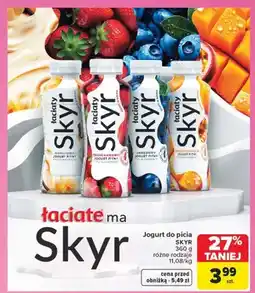Carrefour Jogurt pitny Skyr Łaciate waniliowy oferta