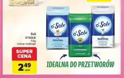 Carrefour Sól stołowa O'Sole jodowana oferta