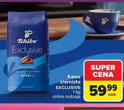 Carrefour Kawa ziarnista Tchibo Exclusive oferta