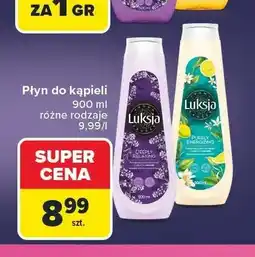 Carrefour Płyn do kąpieli Luksja Deeply Relaxing oferta