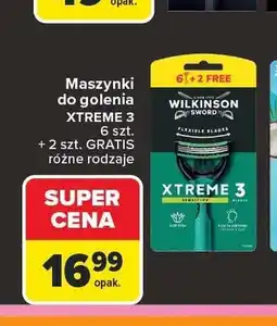Carrefour Maszynka do golenia Wilkinson Sword Xtreme 3 oferta