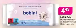 Drogerie Polskie Chusteczki nawilżane dla dzieci i niemowląt Bobini Baby oferta