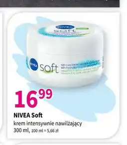 Drogerie Polskie Krem intensywnie nawilżający Nivea Soft oferta