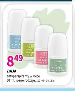 Drogerie Polskie Antyperspirant w rolce Ziaja oferta