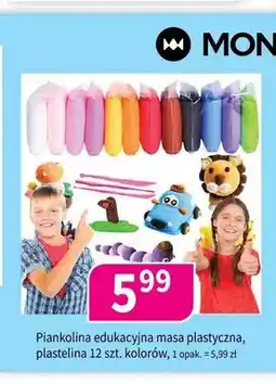Drogerie Polskie Plastelina 12 szt. kolorów oferta