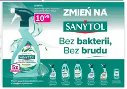 Drogerie Polskie Płyn do dezynfekcji i czyszczenia Sanytol Łazienka spray oferta