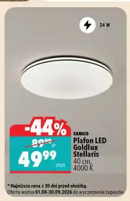 Biedronka Plafon LED Goldlux Stellar Sanico oferta