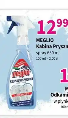 Drogerie Polskie Płyn do czyszczenia kabin prysznicowych Meglio spray oferta
