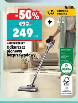 Biedronka Odkurzacz pionowy bezprzewodowy Hoffen Expert oferta