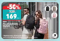Biedronka Plecak podróżny Wings Skylark oferta