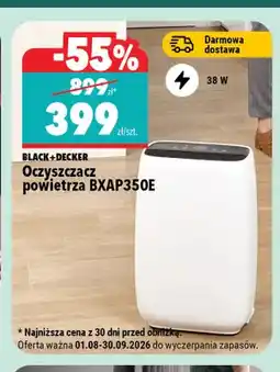 Biedronka Oczyszczacz powietrza Black+Decker BXAP350E oferta