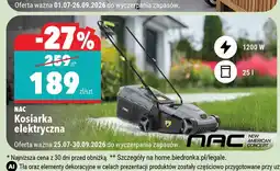 Biedronka Kosiarka elektryczna NAC oferta
