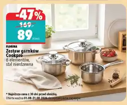 Biedronka Zestaw garnków Florina Cookpro oferta