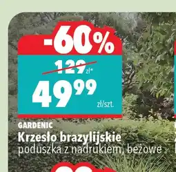 Biedronka Krzesło brazylijskie Gardenic oferta