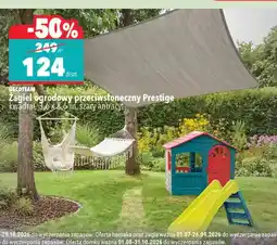 Biedronka Żagiel ogrodowy przeciwsłoneczny Prestige Decoteam oferta