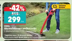 Biedronka Akumulatorowa podkaszarka Einhell oferta