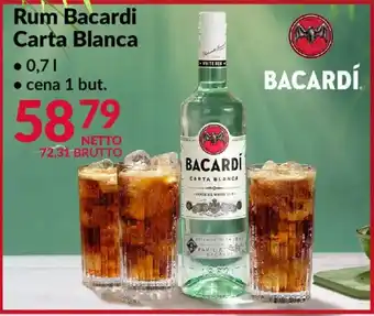Rum Bacardi Carta Blanca
