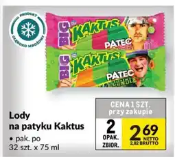 Makro Lody na patyku Kaktus oferta