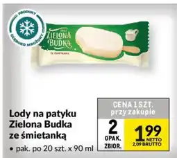 Makro Lody na patyku Zielona Budka ze śmietanką oferta