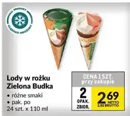 Makro Lody w rożku Zielona Budka oferta