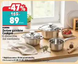 Biedronka Zestaw garnków Cookpro oferta