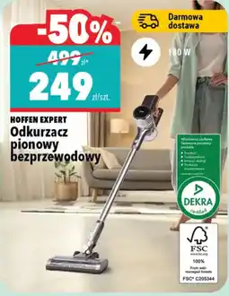 Biedronka Hoffen Expert Odkurzacz pionowy bezprzewodowy oferta