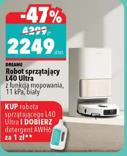 Biedronka DREAME Robot sprzątający L40 Ultra oferta