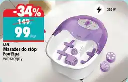 Biedronka LAFE Masażer do stóp FootSpa wibracyjny oferta