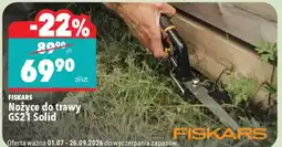 Biedronka Nożyce do trawy GS21 Solid Fiskars oferta