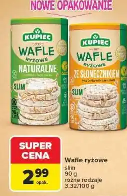 Carrefour Wafle ryżowe oferta