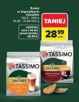 Carrefour Kawa w kapsułkach Tassimo oferta