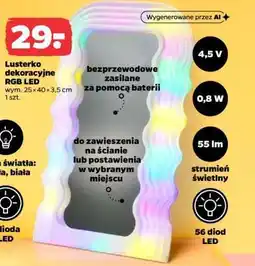 Netto Lusterko dekoracyjne RGB LED oferta