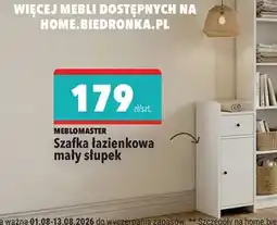 Biedronka Szafka łazienkowa mały słupek oferta