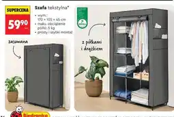Biedronka Szafa tekstylna oferta