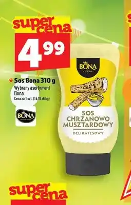 Topaz Sos chrzanowo-musztardowy Bona oferta