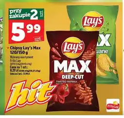 Topaz Chipsy Lay's Max Twisted Paprika oferta