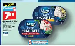 Topaz Filety z makreli w oleju Lisner oferta