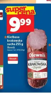 Topaz Kiełbasa krakowska sucha Olewnik oferta