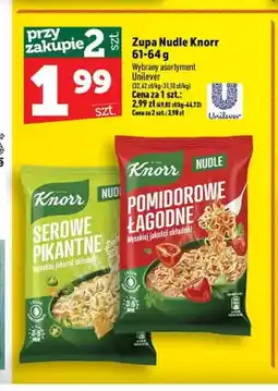 Topaz Zupa nudle serowe pikantne Knorr oferta