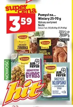 Topaz Pomysł na soczyste żeberka Winiary oferta