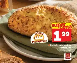 Topaz Bułka typu włoskiego z serem Sokołowska oferta