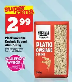 Topaz Płatki owsiane Kuchnia Babuni Aluni oferta