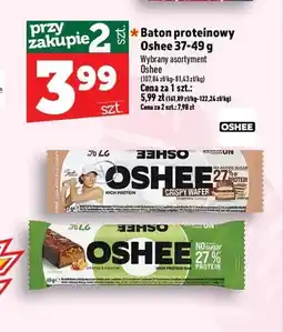Topaz Baton proteinowy Crispy Wafer Tiramisu Oshee oferta
