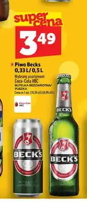 Topaz Piwo bezalkoholowe Beck's Blue oferta
