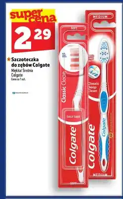 Topaz Szczoteczka do zębów Colgate Classic Clean Medium oferta