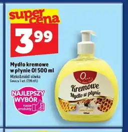 Topaz Mydło kremowe w płynie O! Mleko & Miód oferta