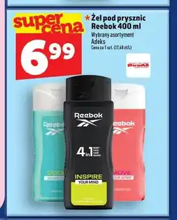 Topaz Żel pod prysznic Reebok Move Your Spirit oferta