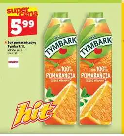 Topaz Sok pomarańczowy Tymbark 100% oferta