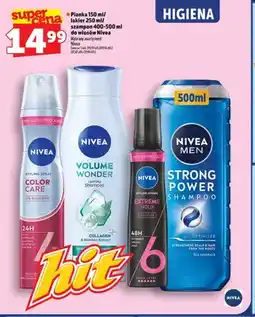 Topaz Pianka do włosów Nivea Extreme Hold oferta