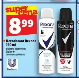 Topaz Dezodorant męski Rexona Men MotionSense Active Protection+ Invisible oferta
